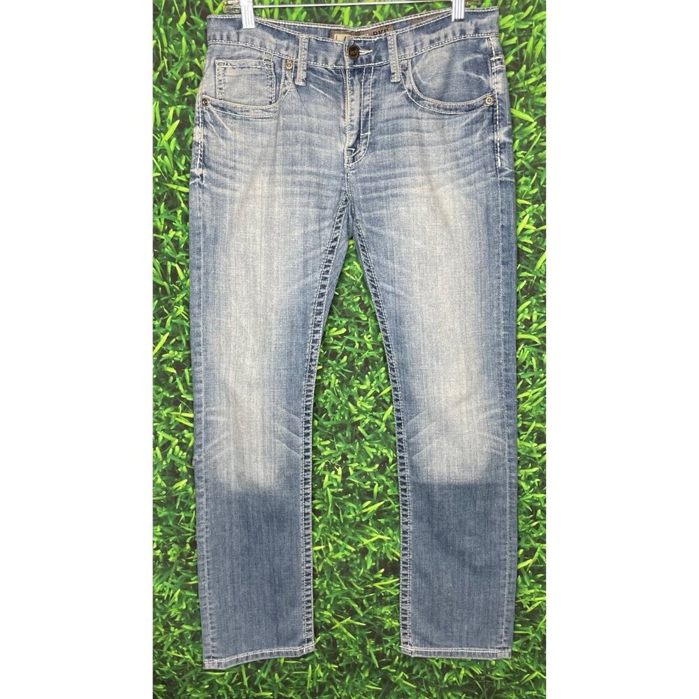 Buckle BKE Aaron Jeans Mens Size 32R (32x31) Blue Straight Fit Denim Comfort